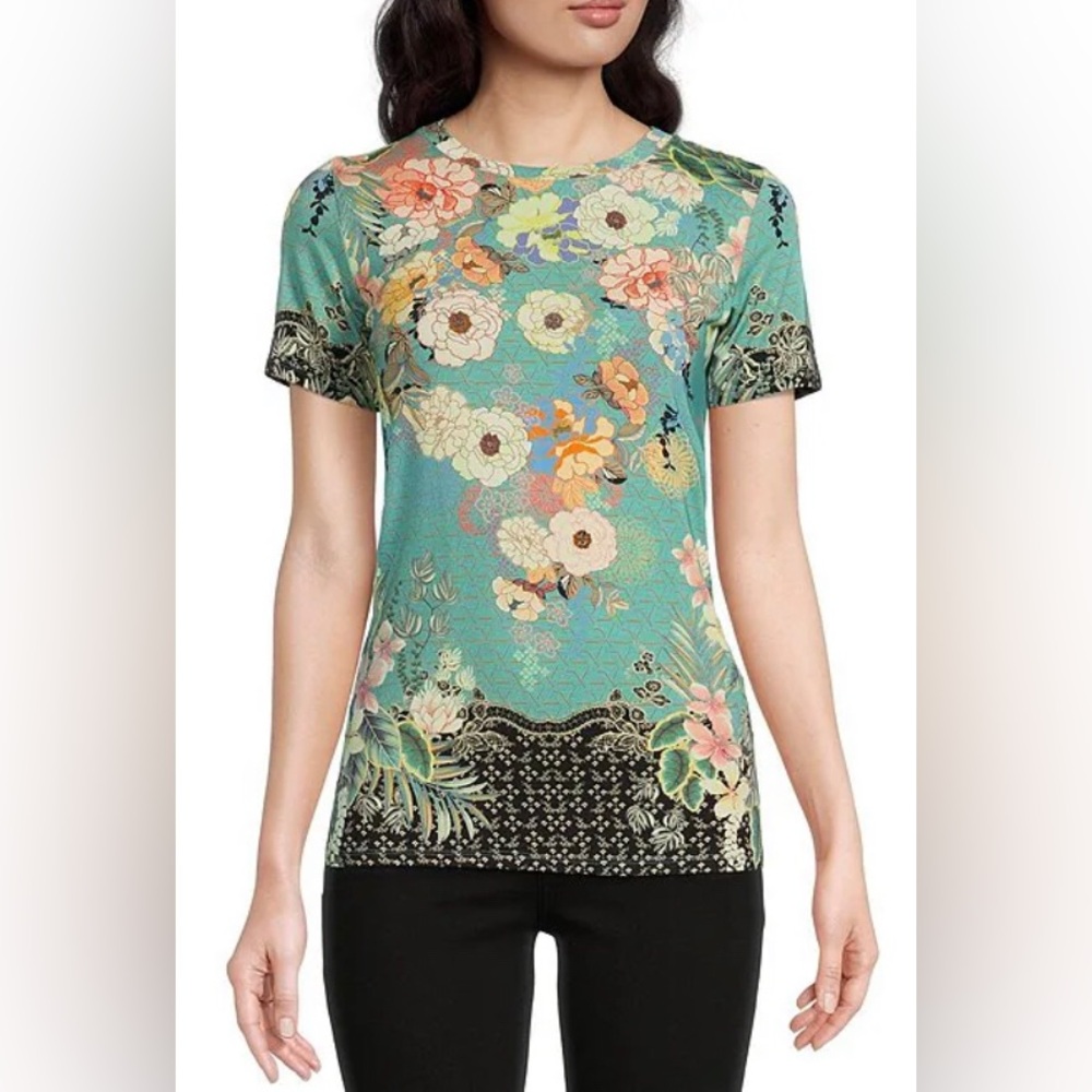 Johnny Was Millay Favorite Printed Tee